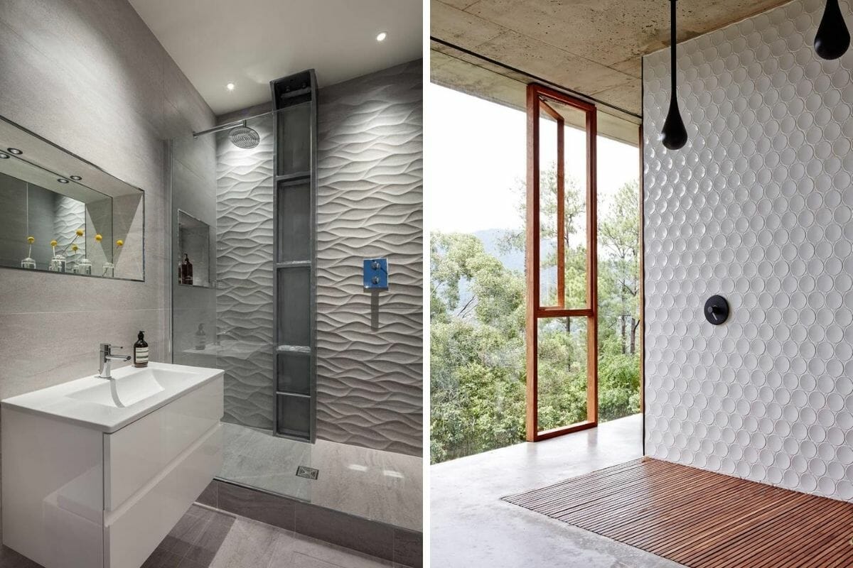 3D Ideas for Your Shower Tiles
