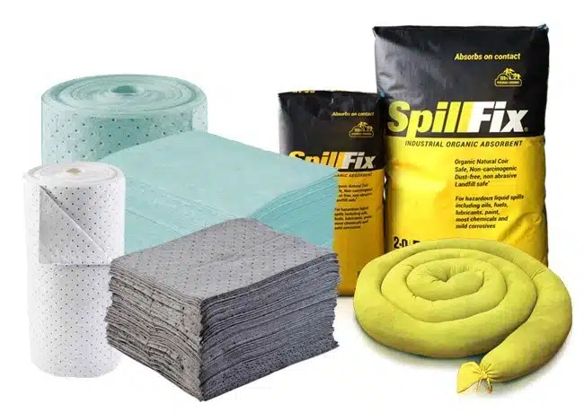 Absorbent Material for Wet Spills