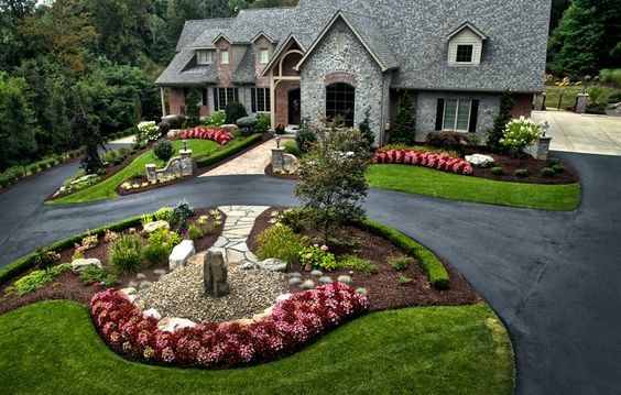 Asphalt Circular Driveway