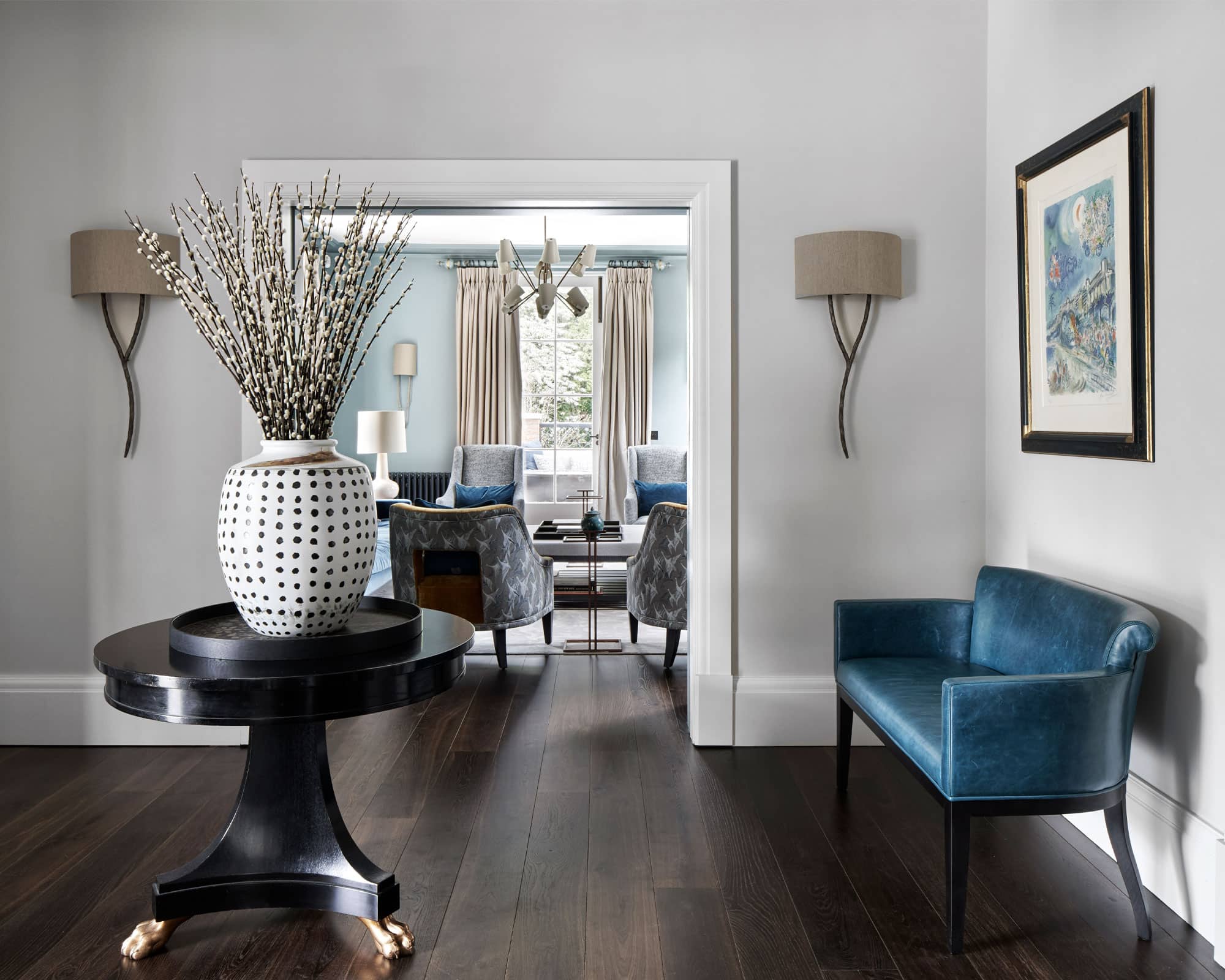 Brighten Up Your Hallway with a Painted Floor