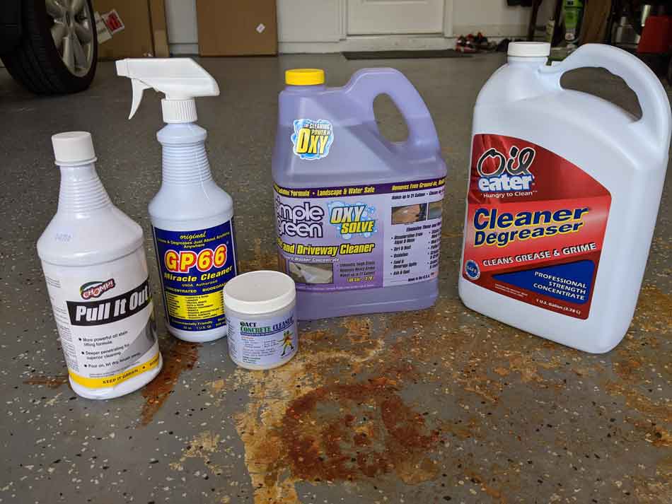 Concrete Cleaner or Degreaser