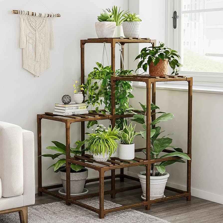 Corner Plant Stand