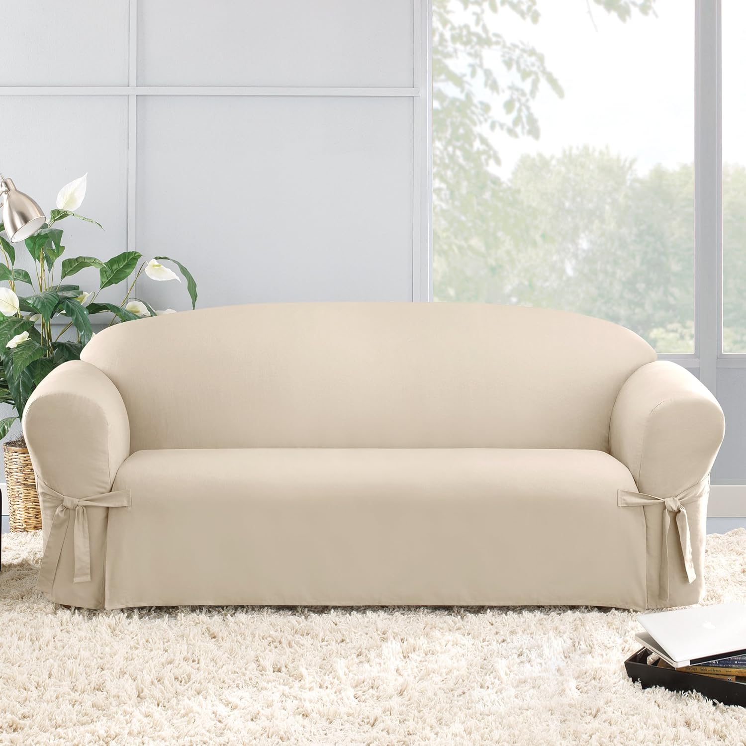 Cotton Duck Slipcover Sofa