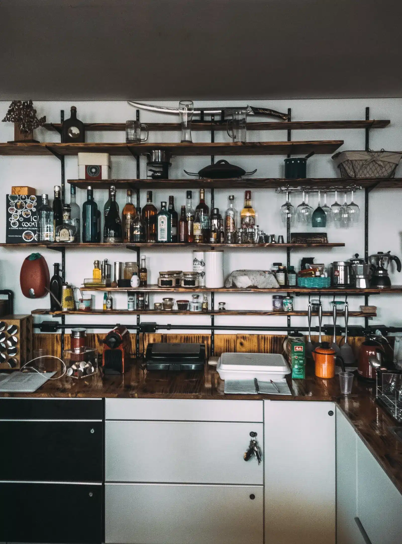 Counter Shelves for a Home Bar .jpg