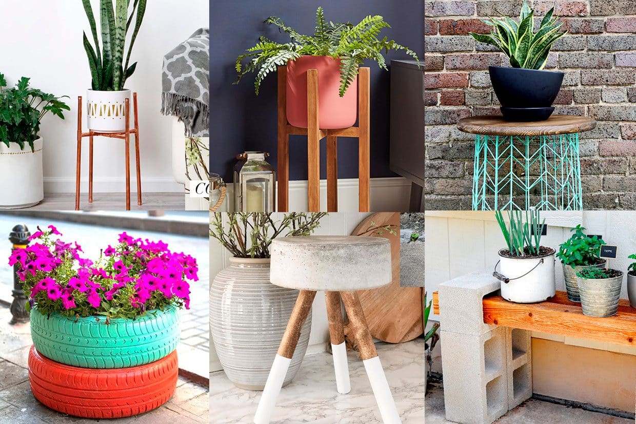 Easy DIY Flower Pot Stand