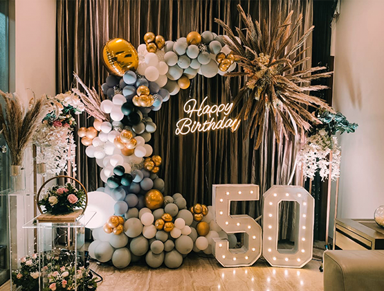 Embellished Balloons Party Decor