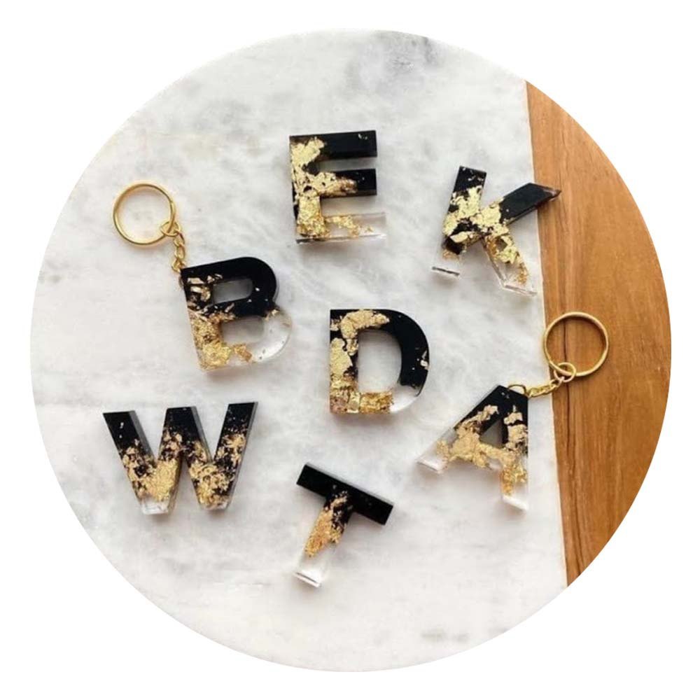 Fancy Letters with Resin