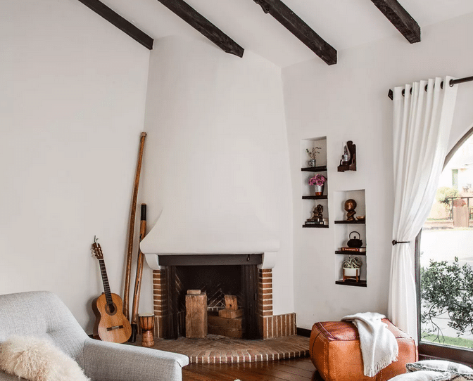 Fireplace in The Style of Kiva