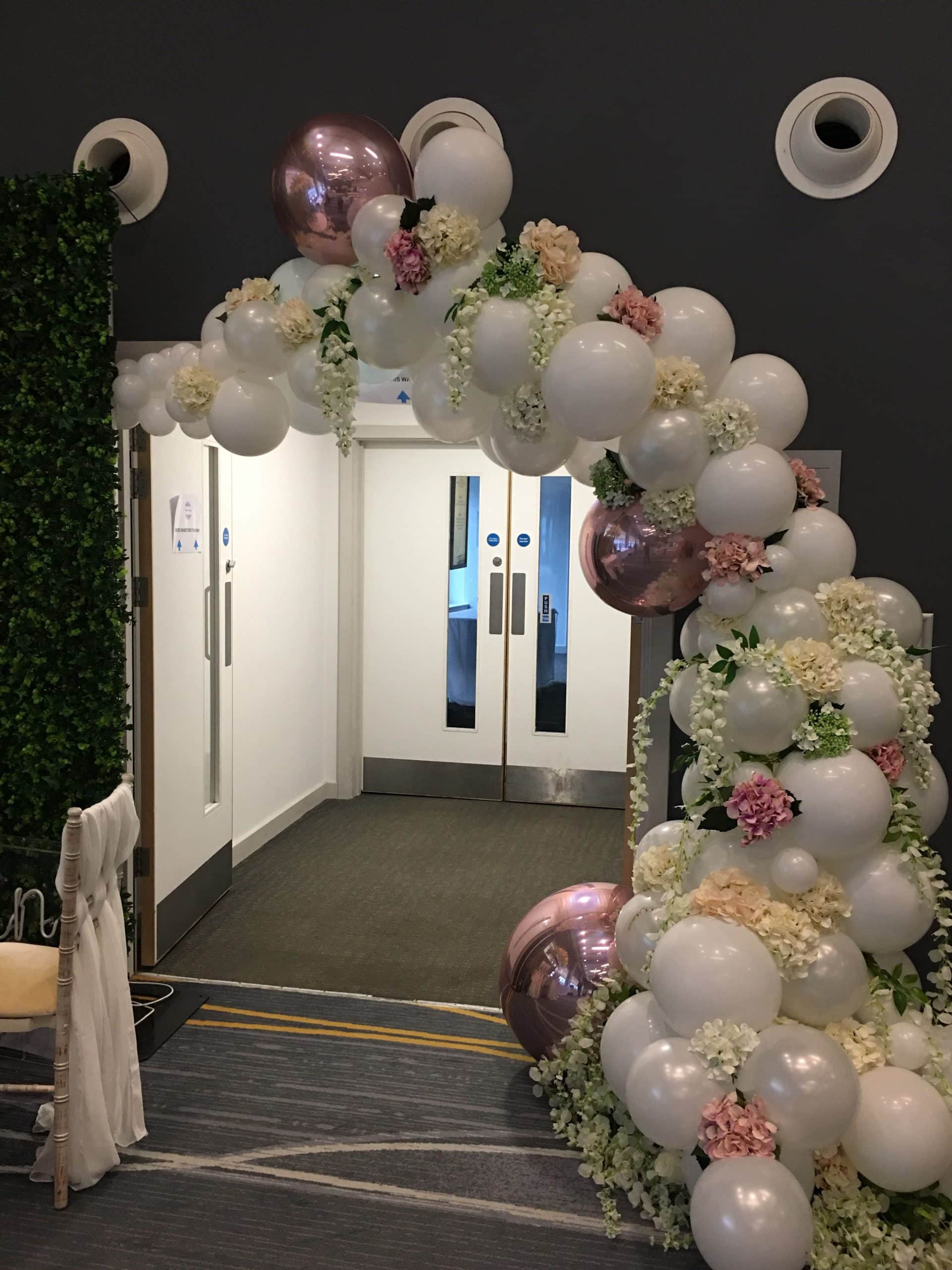 Floral Balloon Arch