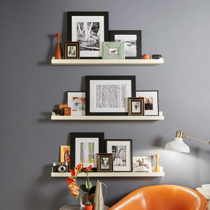 Hang Shelves Instead of Frames