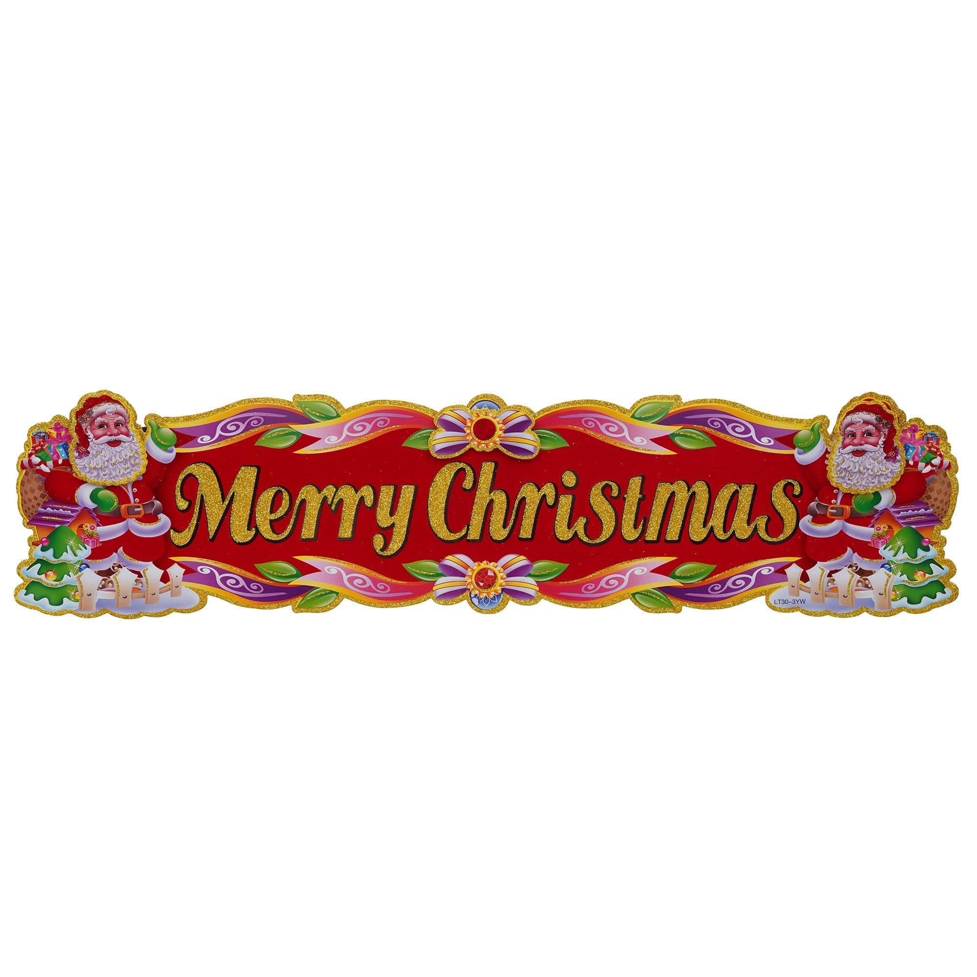 Happy Merry Christmas Banner