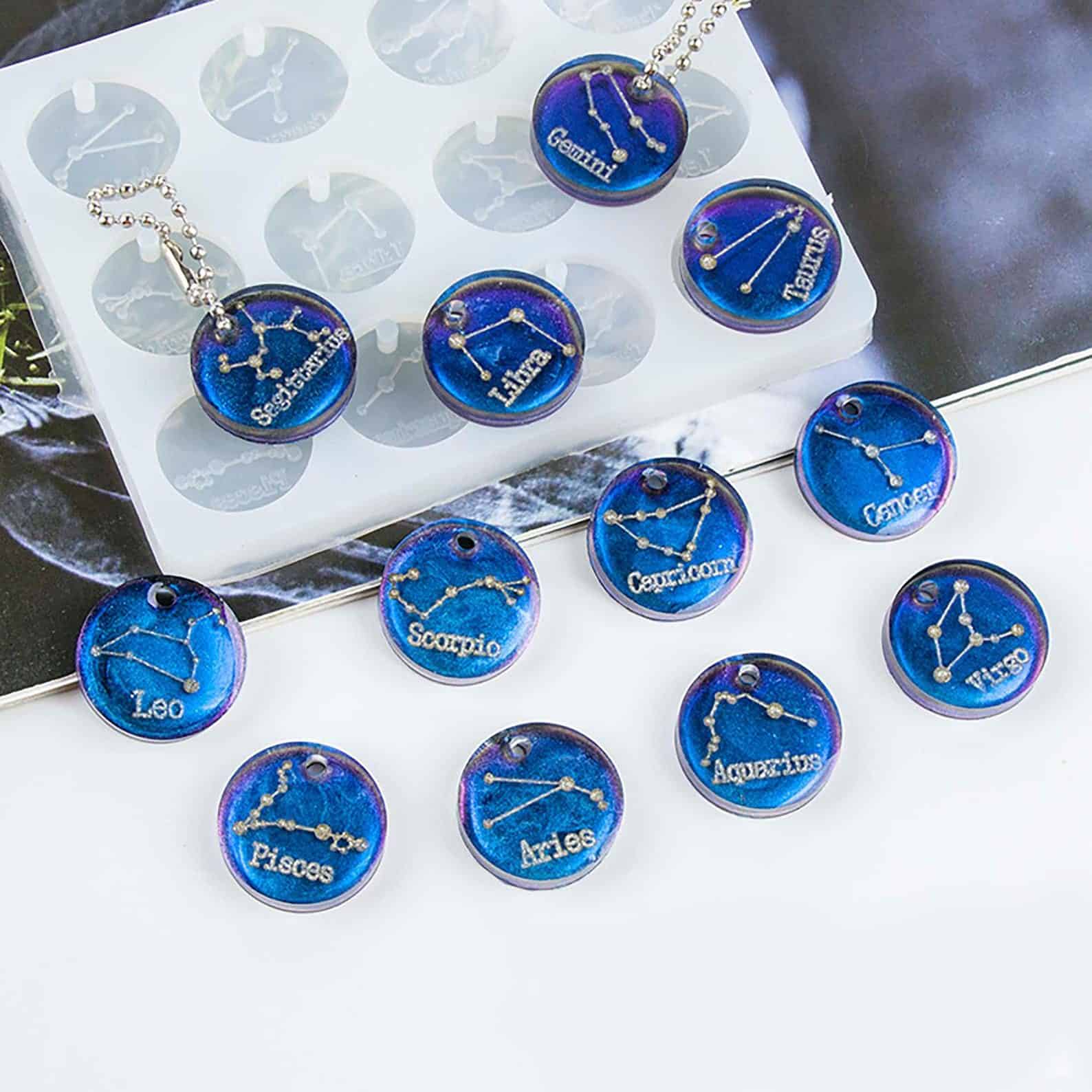 Horoscope Resin Crafts