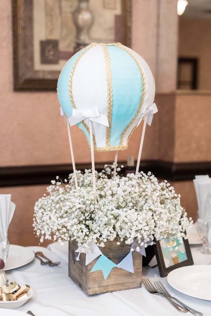 Hot Air Balloon Centerpiece