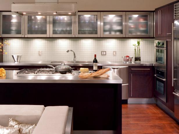 How to Style Glass Kitchen Cabinets