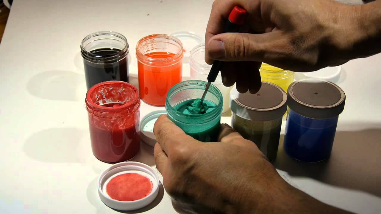 Liquid Colors for Resin