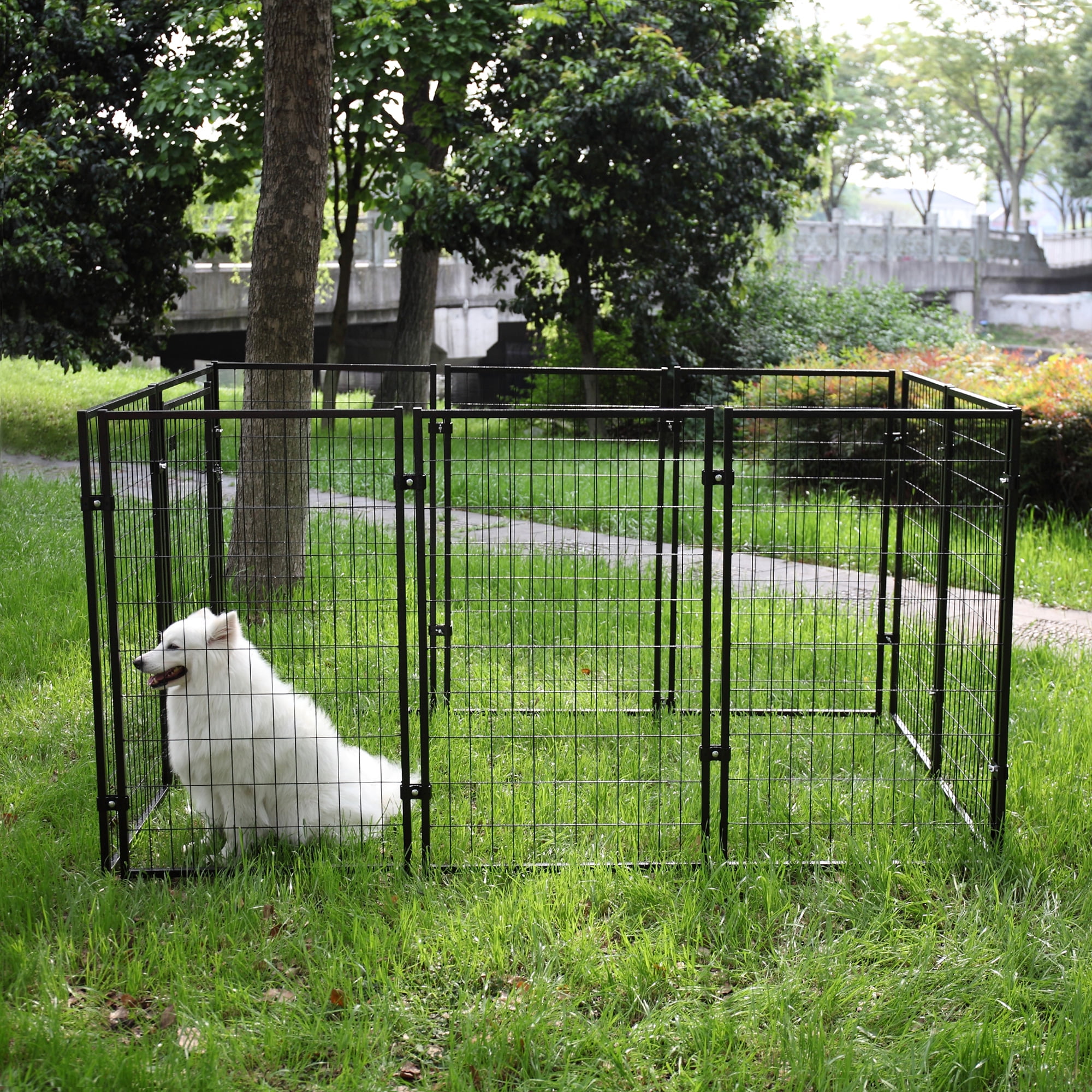 Metal Dog Fence