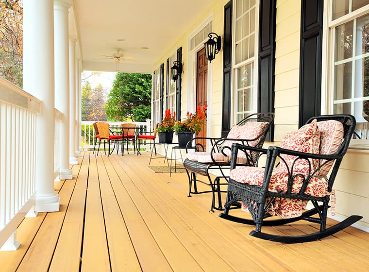 Painted Porch Floors