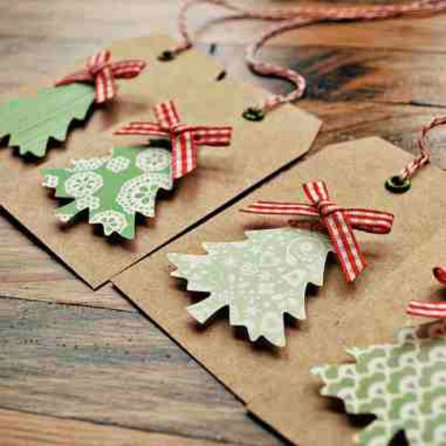 Pretty Handmade Tags for Gifts