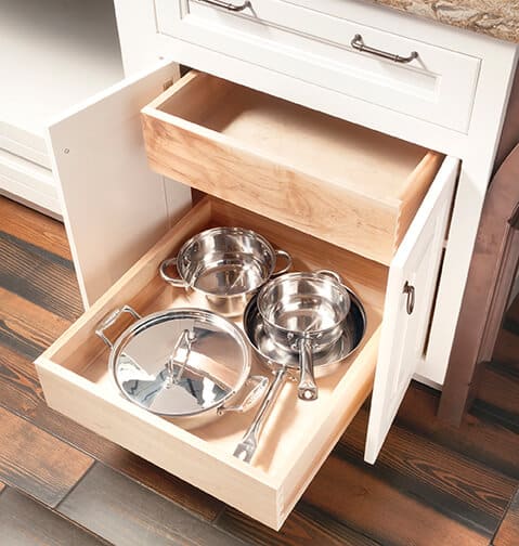 Pullout Drawers Cabinet