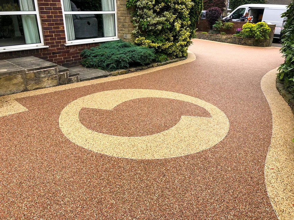 Resin Circular Driveway