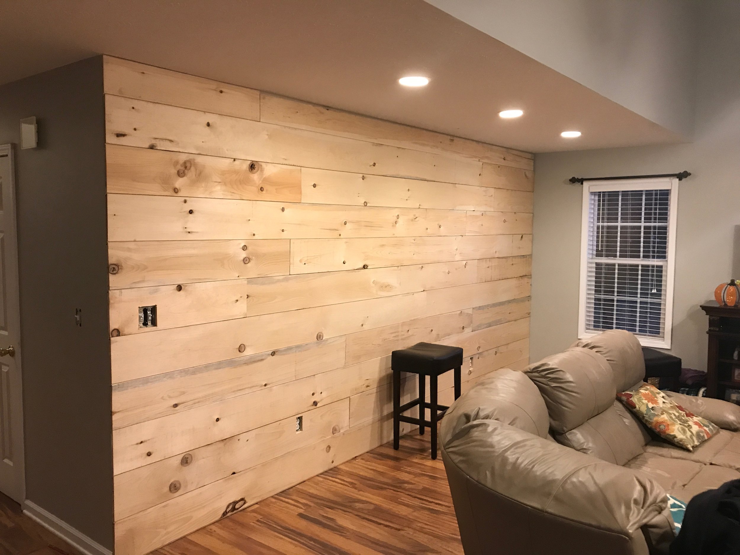 Shiplap Wooden Walls