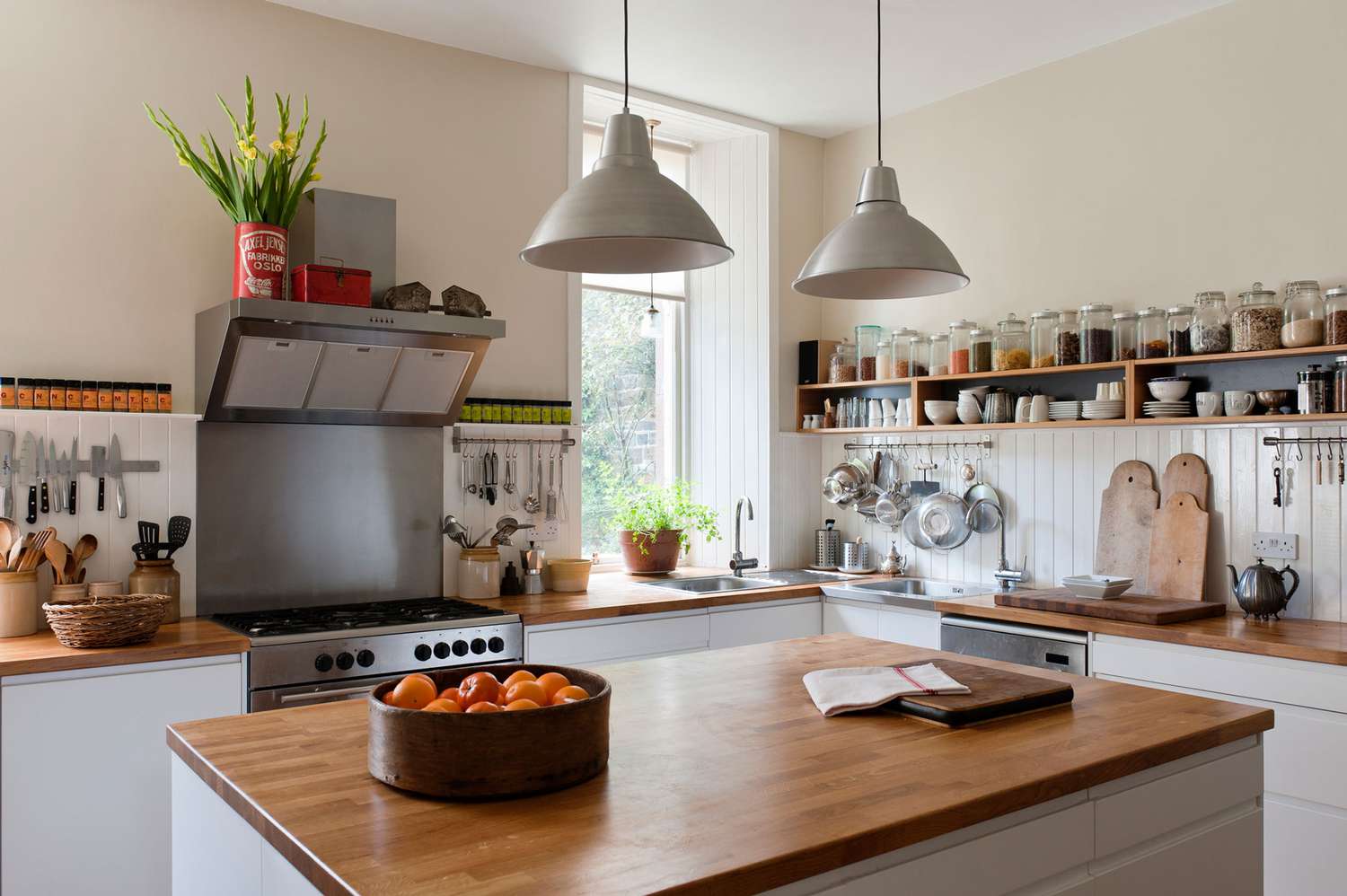 Simple Butcher Block Counters