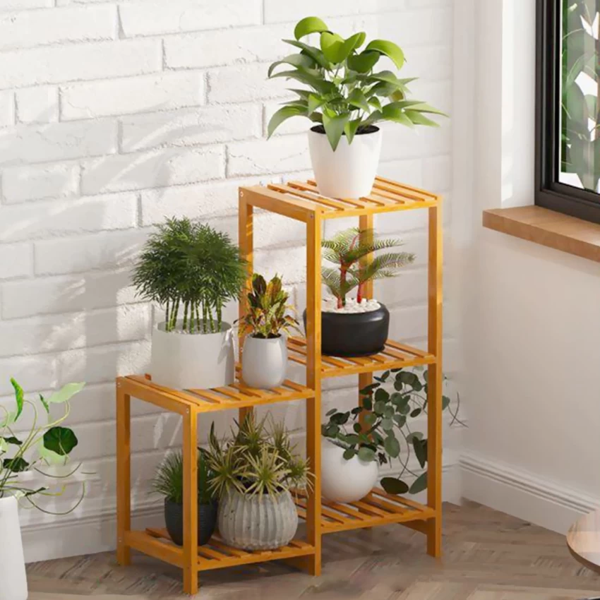 Simple Wooden Plant Stand .jpeg