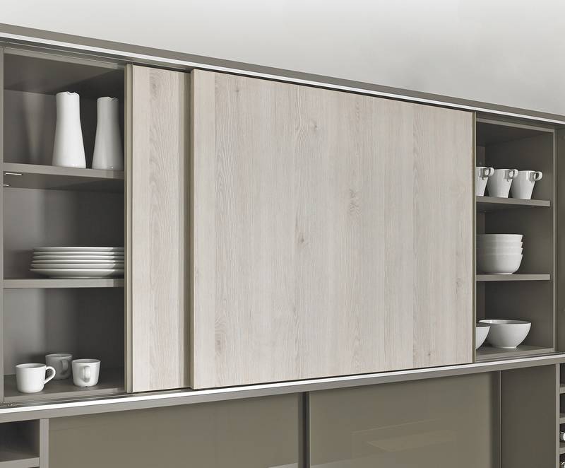 Sliding Cabinet Door for Long Term Storage