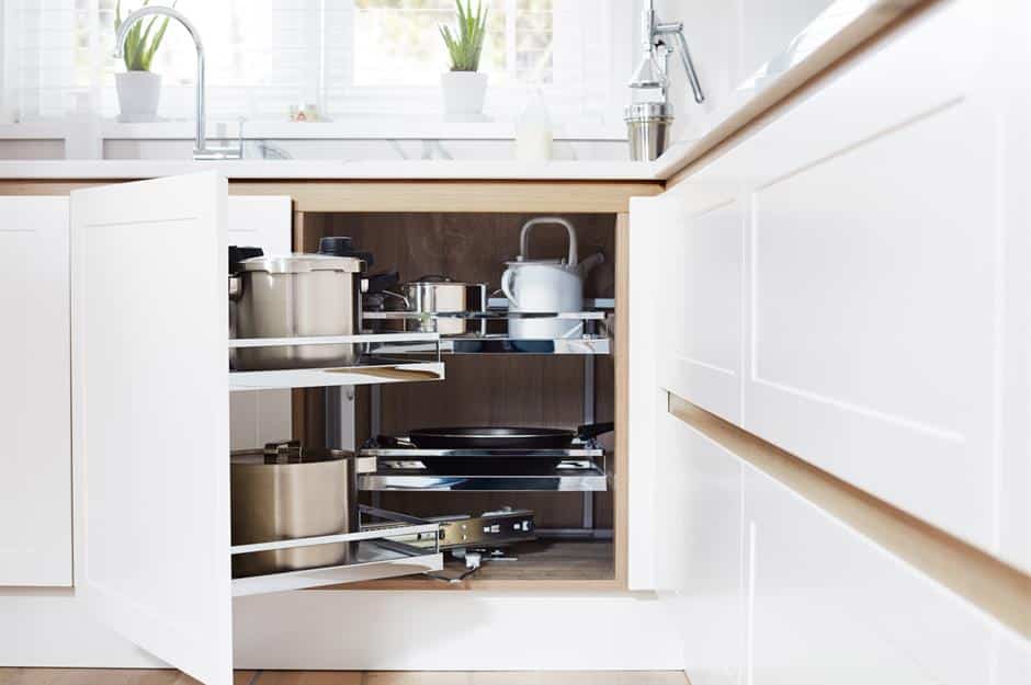 Space-Saving Cupboard Kitchen