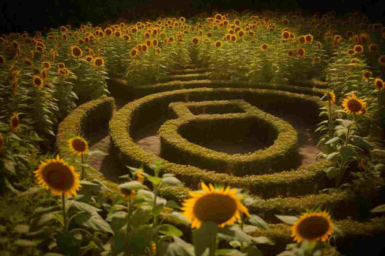 Sunflower Maze