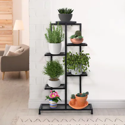 Tiered Metal Plant Stand .jpg