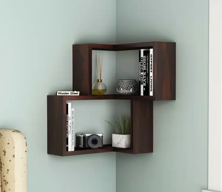 Upper Corner Shelves