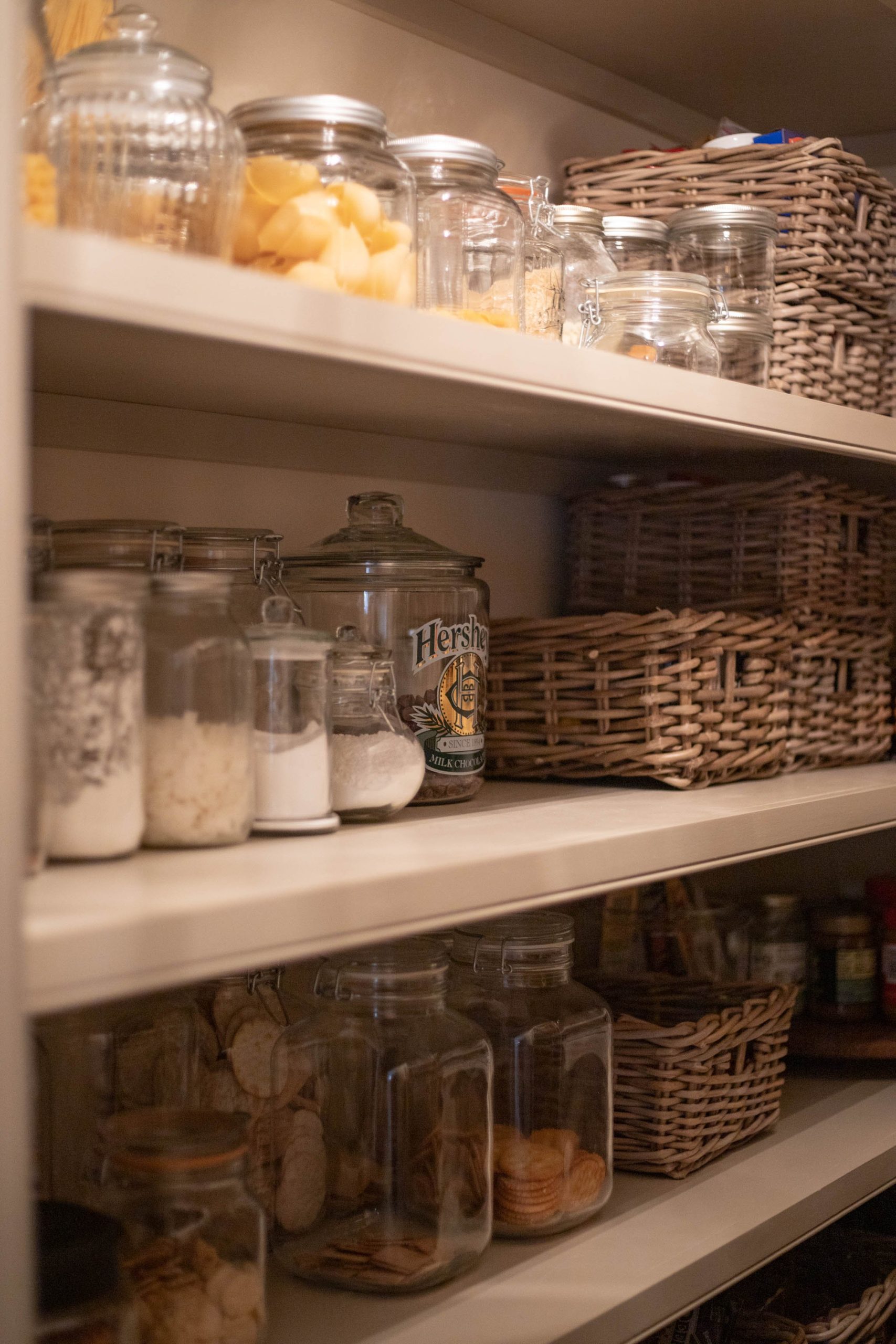 Well-Stocked Pantry Area