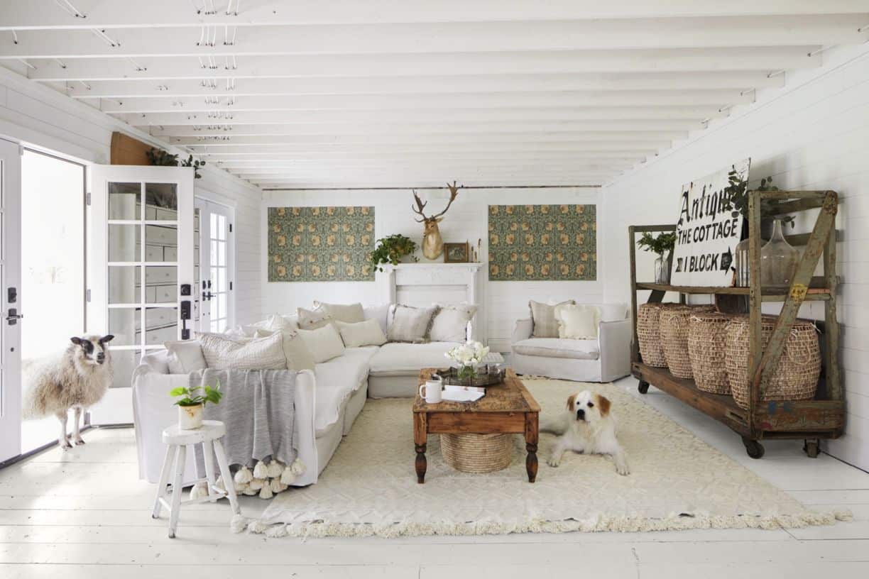 White and Bright Painted Floors