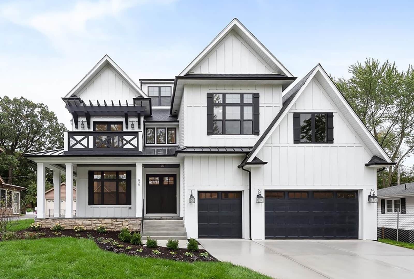 Black & White Doors and Windows