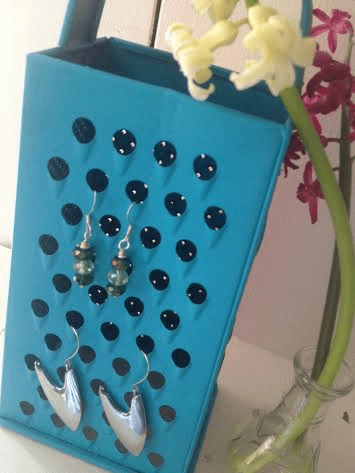 Chipboard Cut Out Earring Stand
