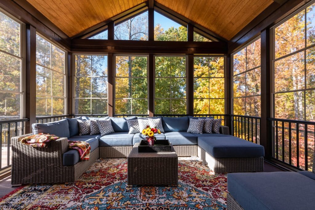 25 Creative Covered Deck Ideas & Designs - Le Meridien Chambers