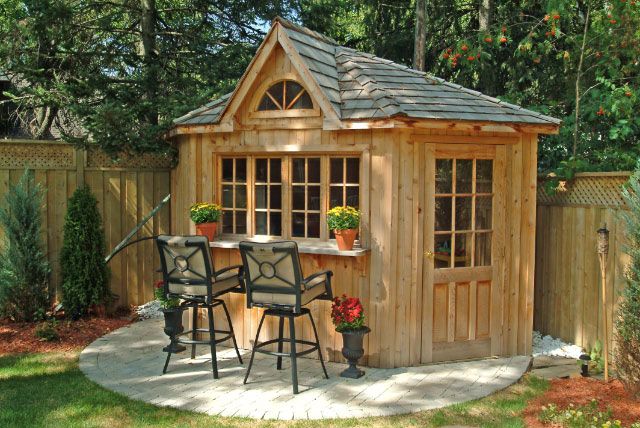 How About a Corner Shed