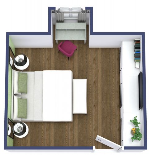 Primary Bedroom Size