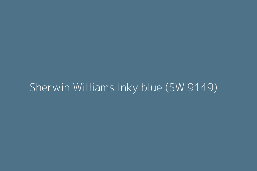 SW 9149 Inky Blue 