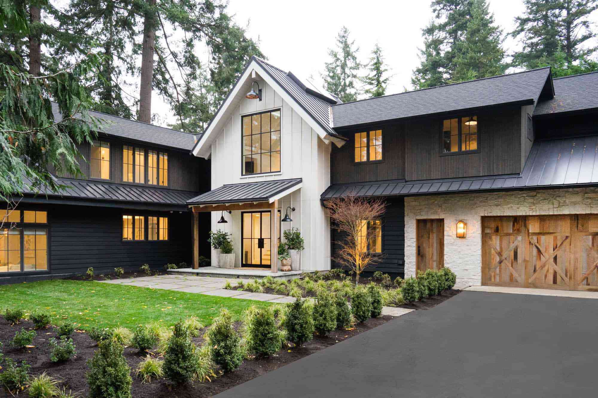 Stylish Woodsy Home
