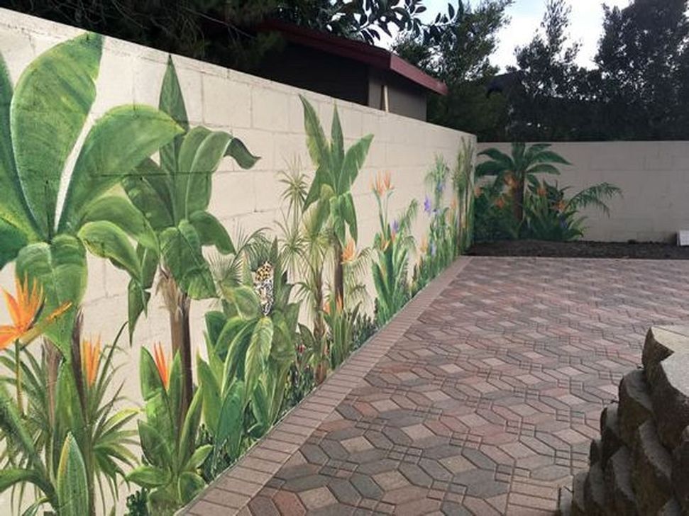 Tropical Wall Mural Paint