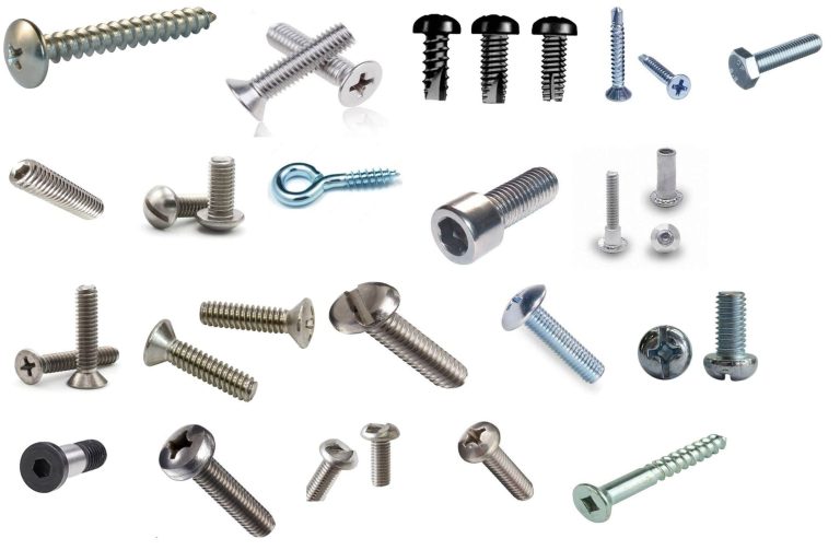 20 Types of Screws and Their Applications