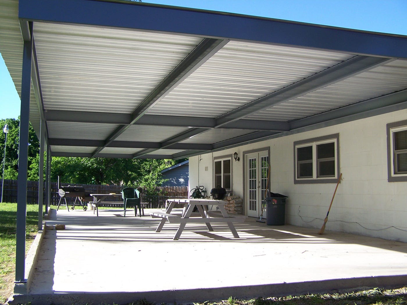 Use Aluminum Cover for Patio Shade