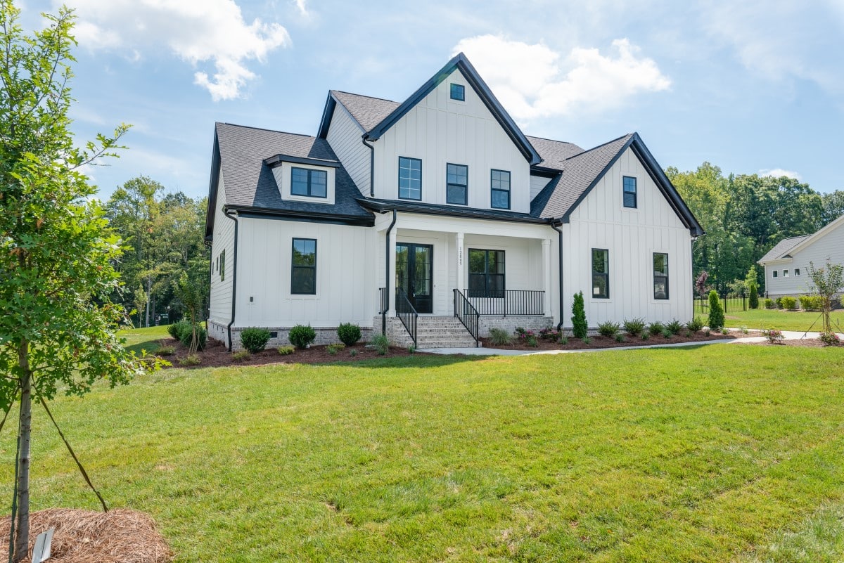 White Exterior Siding