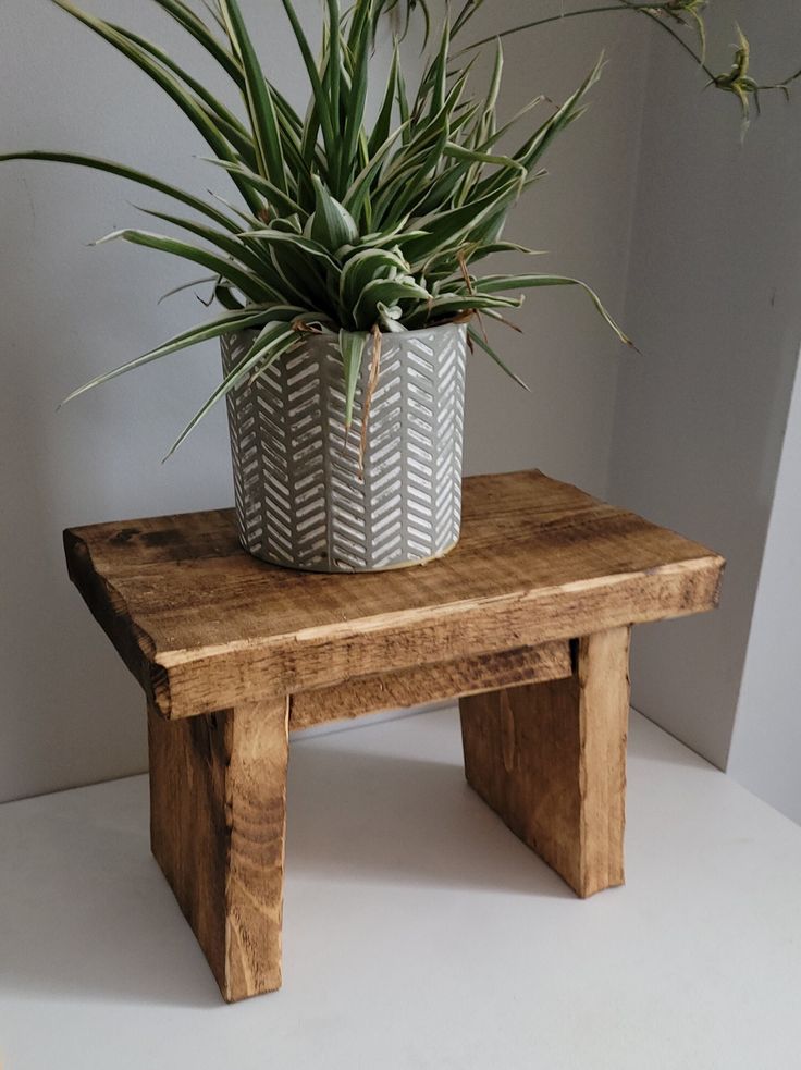 Wooden Plant Stands