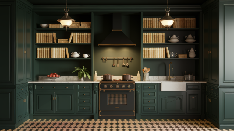 19 Stylish Dark Academia Kitchen Ideas
