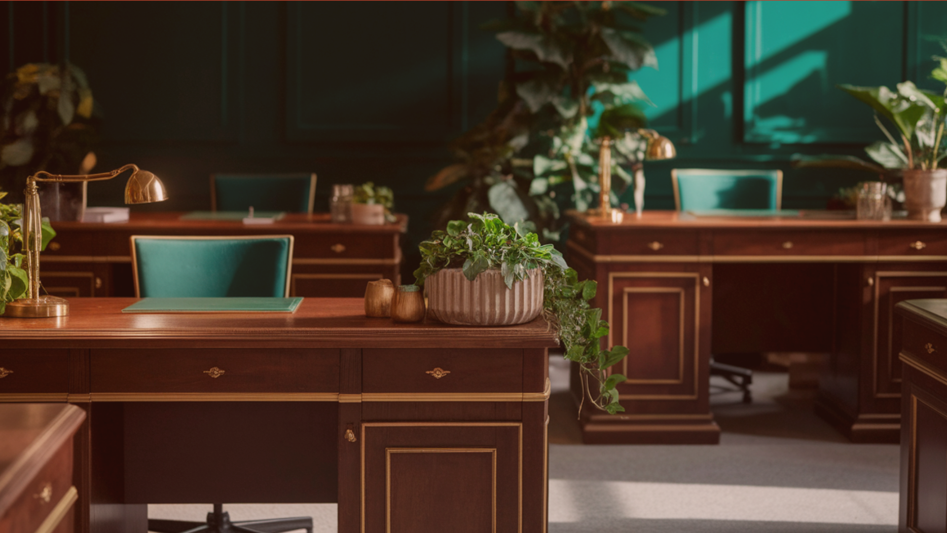 21 Moody Green Office Ideas for Stylish & Calm Workspaces