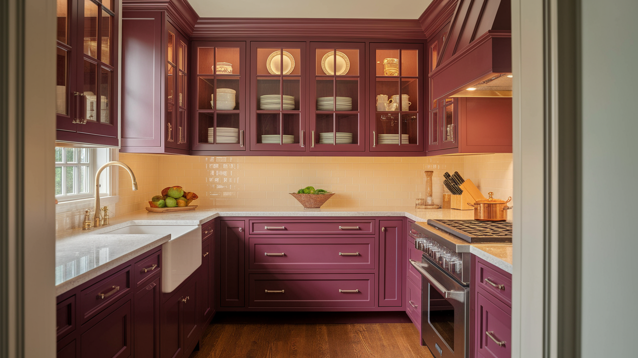 Burgundy_With_Glass_Fronts