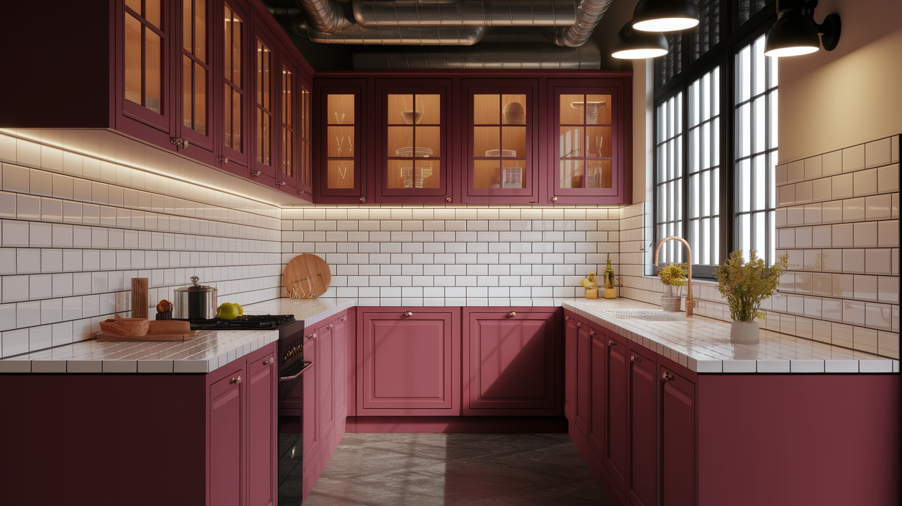 Burgundy_With_Subway_Tile